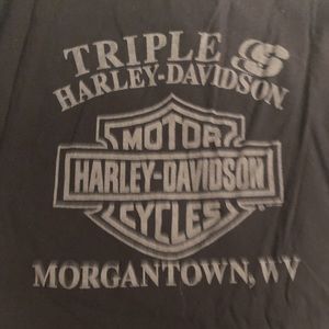 Harley Davidson Triple S Morgantown West Virginia mens large TShirt